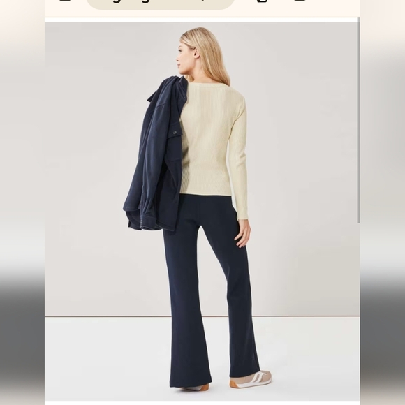 Joe Fresh flare leg black pants Size 14 NWT - Picture 1 of 9